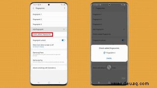 So fügen Sie dem Galaxy S20 einen Fingerabdruckscan hinzu 