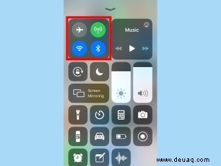 So verwenden Sie das iOS 13s Control Center, um eine Verbindung zu Wi-Fi herzustellen 