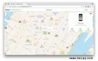 Find My iPhone:So verfolgen Sie ein iPhone 