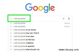 So finden Sie Ihr verlorenes Android-Telefon mit Google 