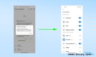 So erhalten Sie das Datenschutz-Dashboard für Android 12 