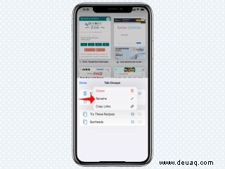 So verwenden Sie Tab-Gruppen in iOS 15 Safari 