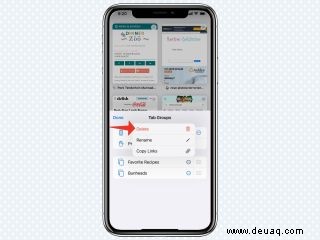 So verwenden Sie Tab-Gruppen in iOS 15 Safari 