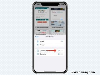 So verwenden Sie Tab-Gruppen in iOS 15 Safari 