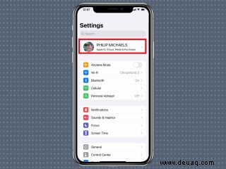 So legen Sie einen Wiederherstellungskontakt für Apple-ID-Konten in iOS 15 fest 