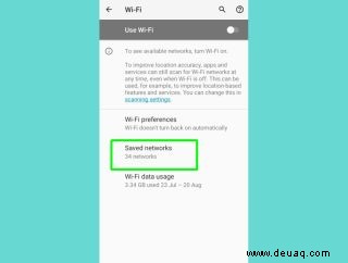 So löschen Sie ein Wi-Fi-Netzwerk auf Android und iPhone 