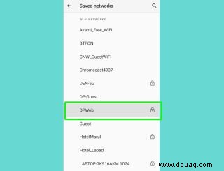 So löschen Sie ein Wi-Fi-Netzwerk auf Android und iPhone 