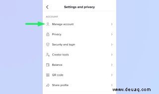So löschen Sie ein TikTok-Konto 