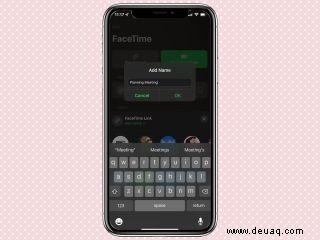 So planen Sie FaceTime-Anrufe in iOS 15 