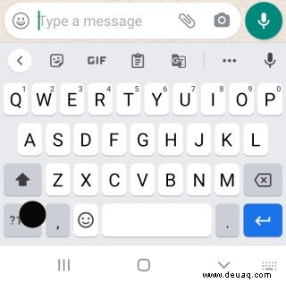 So ändern Sie die Tastatursprache auf Android 