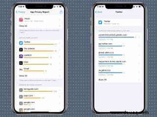 So richten Sie den Datenschutzbericht der iOS 15-App ein und verwenden ihn 