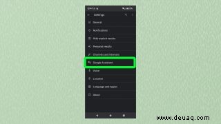 So starten Sie Google Assistant auf Android 12 