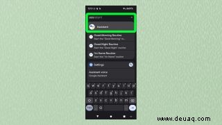 So starten Sie Google Assistant auf Android 12 