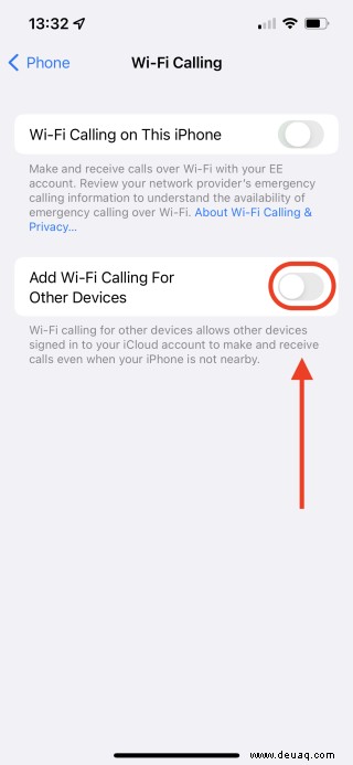So richten Sie WLAN-Anrufe auf dem iPhone ein 