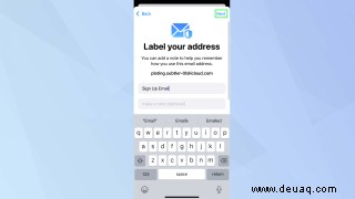 So verwenden Sie „Meine E-Mail verbergen“ in iOS 15 