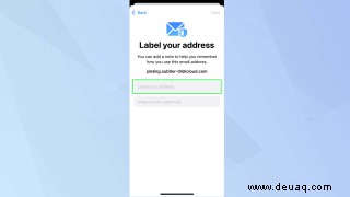 So verwenden Sie „Meine E-Mail verbergen“ in iOS 15 