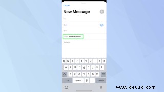 So verwenden Sie „Meine E-Mail verbergen“ in iOS 15 