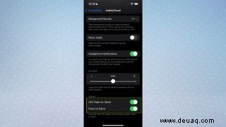 Der LED-Blitz Ihres iPhones dient gleichzeitig als praktisches Benachrichtigungslicht 