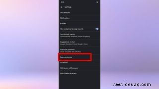 So blockieren Sie Spam-Texte auf Android 