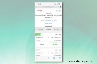 So verfolgen Sie Flüge auf dem iPhone 