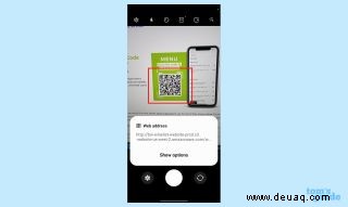 So scannen Sie QR-Codes auf dem Samsung Galaxy S22 