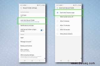 So aktivieren Sie den sicheren Ordner auf Android 