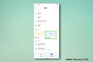 So aktivieren Sie den sicheren Ordner auf Android 