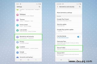 So aktivieren Sie den sicheren Ordner auf Android 