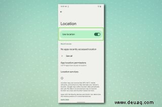 So deaktivieren Sie die Standortverfolgung auf Android 