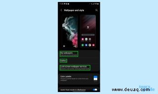 So ändern Sie das Hintergrundbild auf dem Samsung Galaxy S22 