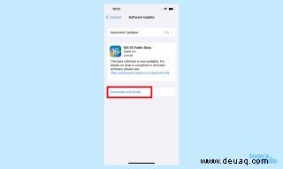 So laden Sie die öffentliche Betaversion von iOS 16 herunter 