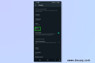 So ändern Sie Ihren WhatsApp-Datenschutzstatus 
