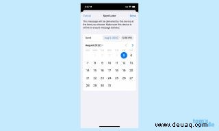 So planen Sie E-Mails in iOS 16 Mail 