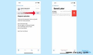 So planen Sie E-Mails in iOS 16 Mail 