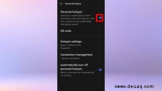 So richten Sie einen WLAN-Hotspot auf Android ein 