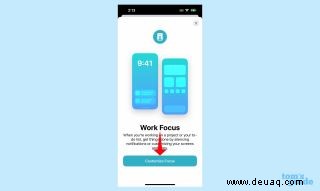 So richten Sie einen Fokusmodus auf Ihrem iPhone in iOS 16 ein 