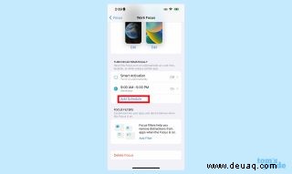 So richten Sie einen Fokusmodus auf Ihrem iPhone in iOS 16 ein 