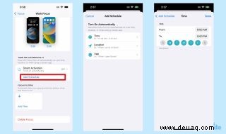 So richten Sie einen Fokusmodus auf Ihrem iPhone in iOS 16 ein 