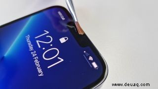 So reinigen Sie die iPhone-Lautsprecher und verbessern die Klangqualität 