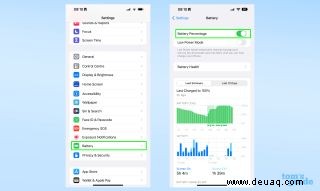 So schalten Sie den Batterieprozentsatz Ihres iPhones in iOS 16 ein 