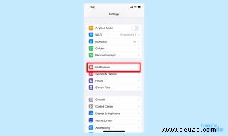 So ändern Sie die Anzeige von iPhone-Benachrichtigungen in iOS 16 