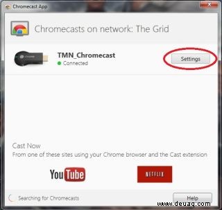 So setzen Sie Google Chromecast auf die Werkseinstellungen zurück 