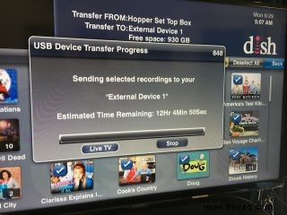 So übertragen Sie Dish DVR-Aufnahmen auf einen neuen Hopper 