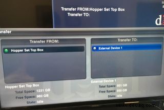 So übertragen Sie Dish DVR-Aufnahmen auf einen neuen Hopper 