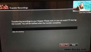 So übertragen Sie Dish DVR-Aufnahmen auf einen neuen Hopper 