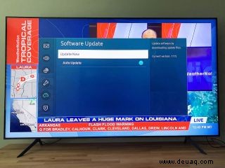 So aktualisieren Sie die Systemsoftware auf Ihrem 2020 Samsung TV 