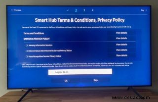 So richten Sie Ihren Samsung Smart TV 2020 ein 