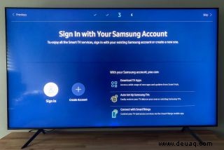 So richten Sie Ihren Samsung Smart TV 2020 ein 