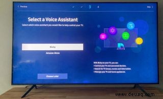 So richten Sie Ihren Samsung Smart TV 2020 ein 