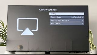 So funktioniert AirPlay auf einem Samsung-Fernseher 